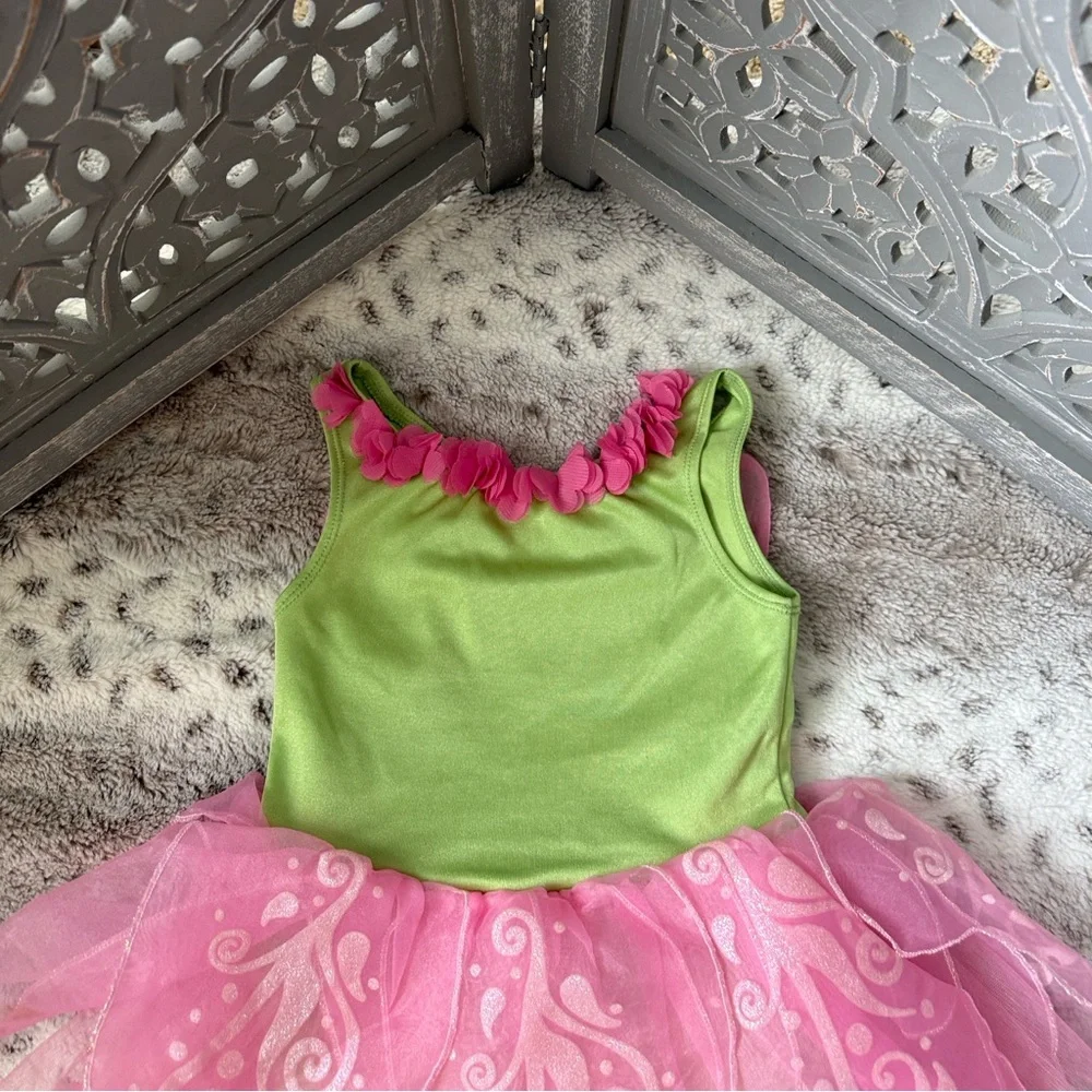Gymboree green fairy dress baby girls 18-24 months Halloween costume fairycore